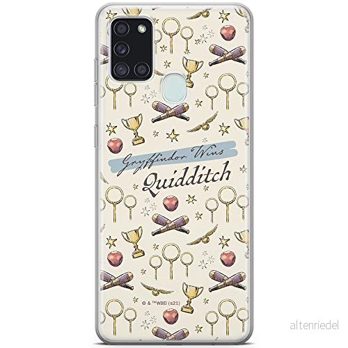ERT GROUP mobiltelefonfodral för Samsung A21s originalt och officiellt licensierat Harry Potter mönster 048 optimalt anpassad till formen på mobiltelefonen, fodral tillverkad av TPU plast 5903537604909