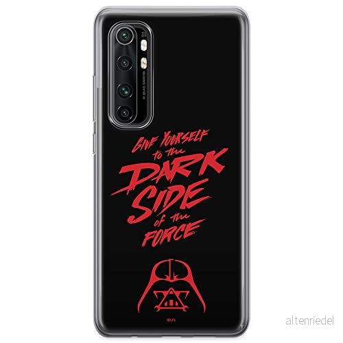 ERT GROUP mobiltelefonfodral för Xiaomi MI NOTE 10 Lite originalt och officiellt licensierat Star Wars mönster Darth Vader 020 anpassad till formen på mobiltelefonen, fodral tillverkad av TPU plast 5904805590030