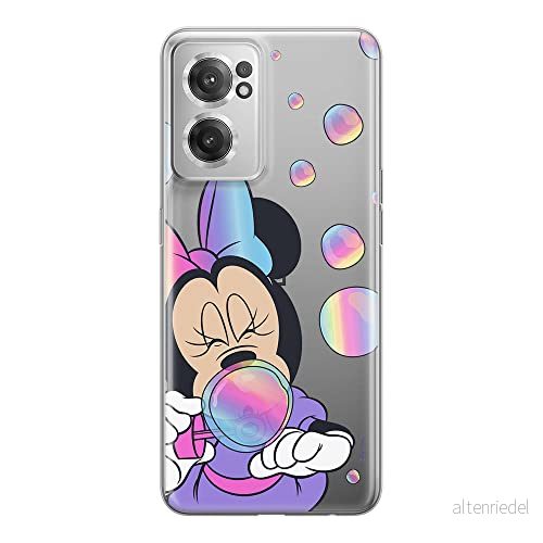 ERT GROUP mobiltelefonfodral för Oneplus NORD CE 2 originalt och officiellt licensierat Disney mönster Minnie 052 optimalt anpassad till formen på mobiltelefonen, gedeeltelijk transparant 5905511282967