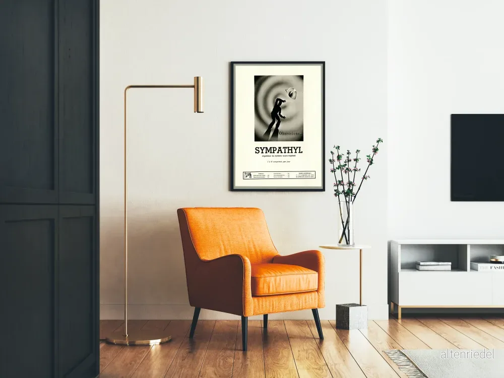 Vintage reklamposter för Sympathyl neurovegetativt regleringsmedel - Bild 2
