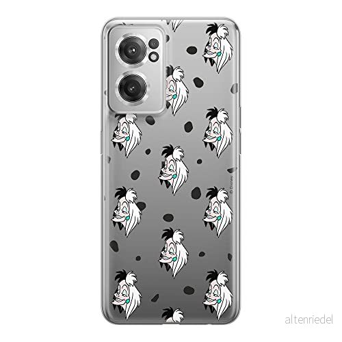 ERT GROUP mobiltelefonfodral för Oneplus NORD CE 2 originalt och officiellt licensierat Disney mönster Cruella 005 optimalt anpassad till formen på mobiltelefonen, gedeeltelijk transparant 5905511282844