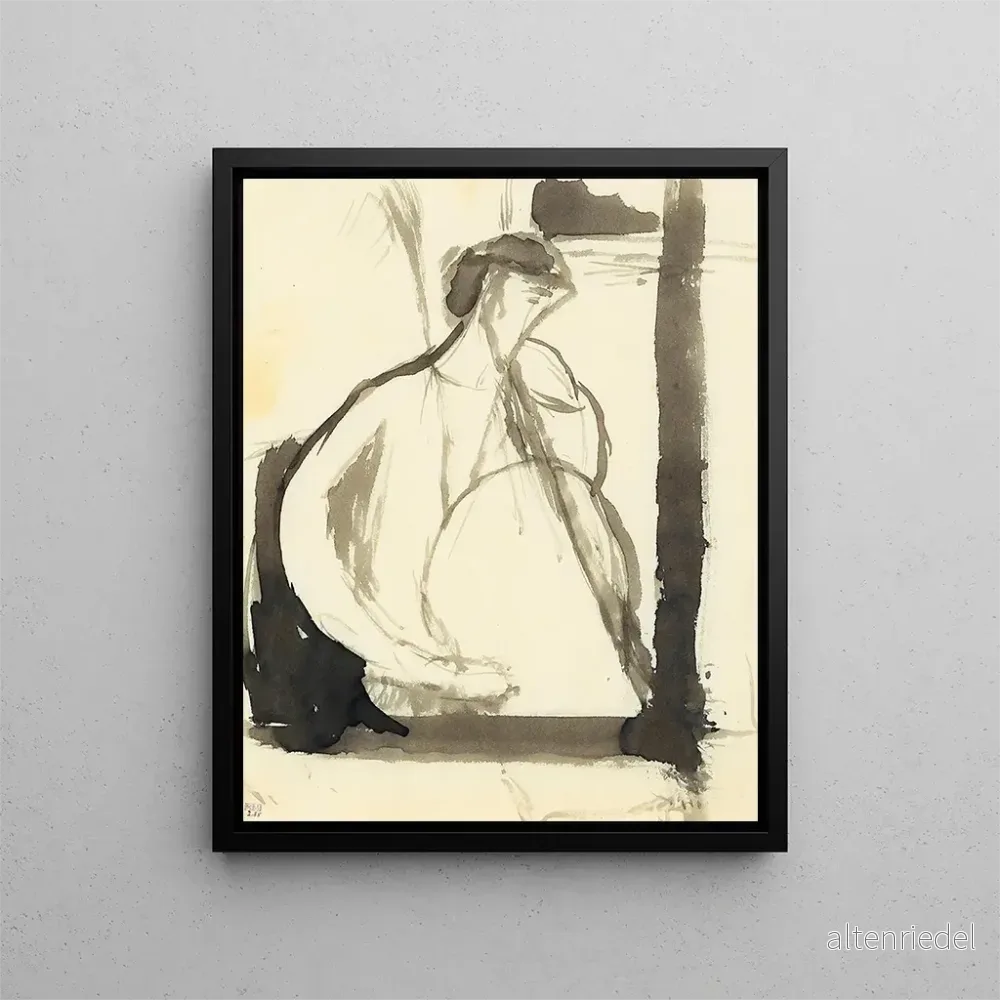 Oskapat konsttryck - Amedeo Modigliani