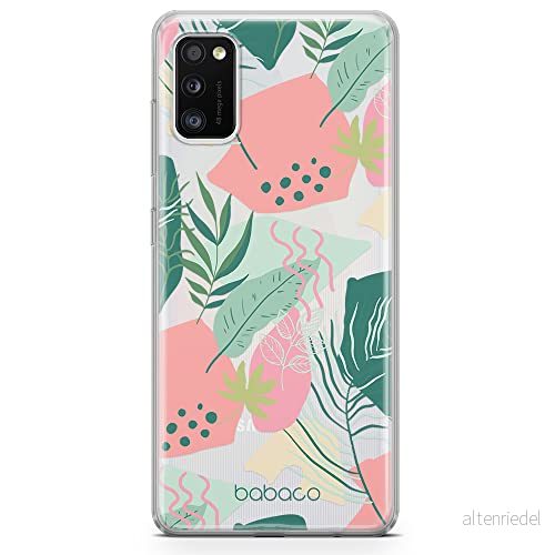 ERT GROUP mobiltelefonfodral för Samsung A41 originalt och officiellt licensierat Babaco mönster Plants 010 optimalt anpassad till formen på mobiltelefonen, gedeeltelijk transparant 5903932574241