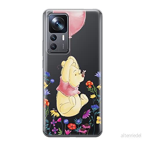 ERT GROUP mobiltelefonfodral för Xiaomi 12T/12T pro/K50 Ultra originalt och officiellt licensierat Disney mönster Winnie the Pooh & Friends 028, gedeeltelijk transparant 5905511574598