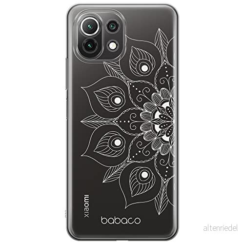 ERT GROUP mobiltelefonfodral för Xiaomi 11 LITE 4G/5G originalt och officiellt licensierat Babaco mönster Mandalas 002, gedeeltelijk transparant 5904805821592