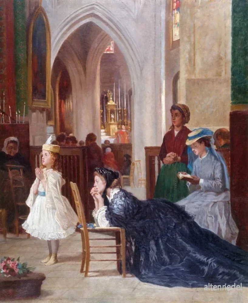 Målning Lâcher - Auguste Dutuit | Konsttryck - Bild 2