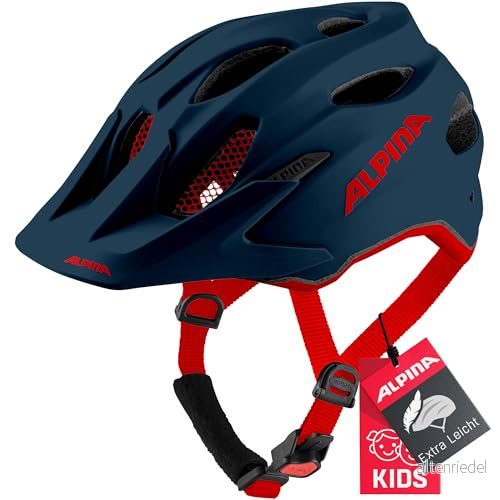 ALPINA Unisex Barn, CARAPAX JR. Cykelhjälm, indigo matt, 51 56 cm 4003692303103