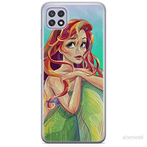 ERT GROUP mobiltelefonfodral för Samsung A22 5G originalt och officiellt licensierat Disney mönster Ariel 004 optimalt anpassad till formen på mobiltelefonen, fodral tillverkad av TPU plast 5903932824261