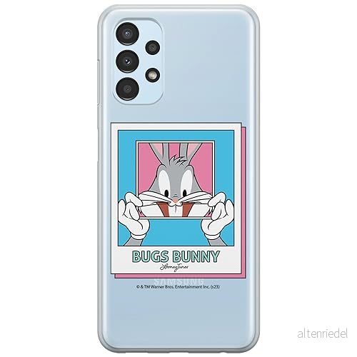 ERT GROUP mobiltelefonfodral för Samsung A13 4G originalt och officiellt licensierat Looney Tunes mönster Bugs 024 optimalt anpassad till formen på mobiltelefonen, gedeeltelijk transparant 5905795089917