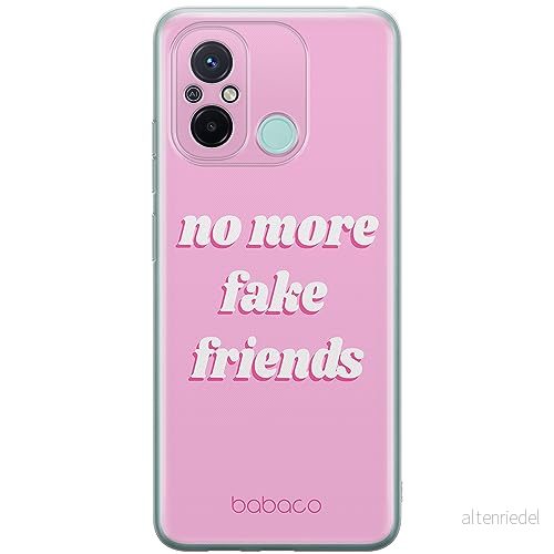 ERT GROUP mobiltelefonfodral för Xiaomi REDMI 12C/ 11A originalt och officiellt licensierat Babaco mönster 90's Girl 005 anpassad till formen på mobiltelefonen, fodral tillverkad av TPU plast 5905511842246