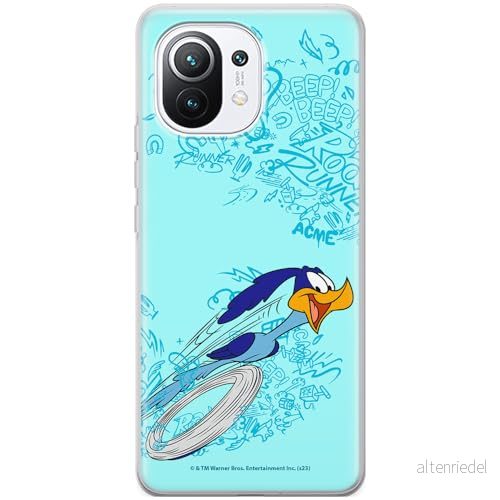ERT GROUP mobiltelefonfodral för Xiaomi 11 originalt och officiellt licensierat Looney Tunes mönster Roadrunner 004 optimalt anpassad till formen på mobiltelefonen, fodral tillverkad av TPU plast 5905795127190