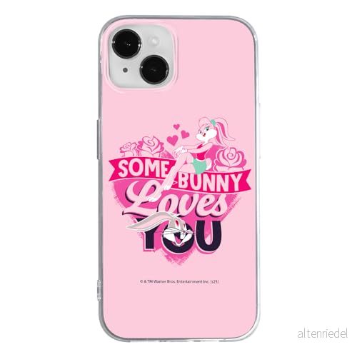 ERT GROUP mobiltelefonfodral för Iphone 14 originalt och officiellt licensierat Looney Tunes mönster Lola & Bugs 002 optimalt anpassad till formen på mobiltelefonen, fodral tillverkad av TPU plast 5905795133962