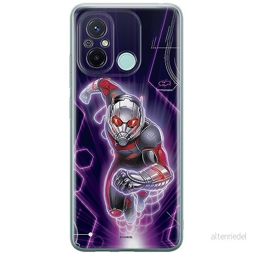 ERT GROUP mobiltelefonfodral för Xiaomi REDMI 12C/ 11A originalt och officiellt licensierat Marvel mönster Ant Man 001 anpassad till formen på mobiltelefonen, fodral tillverkad av TPU plast 5905511853266