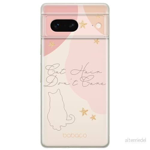 ERT GROUP mobiltelefonfodral för Google PIXEL 7 originalt och officiellt licensierat Babaco mönster Cats 007 optimalt anpassad till formen på mobiltelefonen, fodral tillverkad av TPU plast 5905795149789