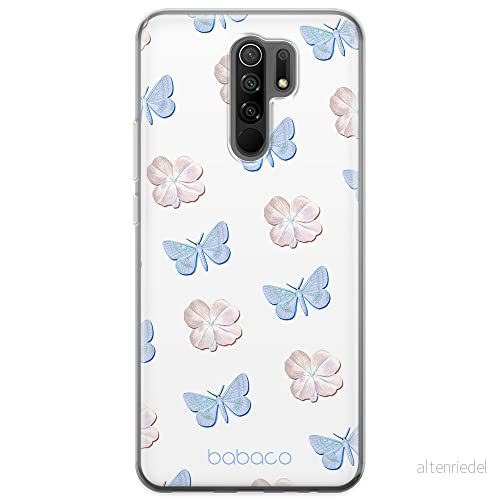 ERT GROUP mobiltelefonfodral för Xiaomi REDMI 9 originalt och officiellt licensierat Babaco mönster Flowers 043 optimalt anpassad till formen på mobiltelefonen, fodral tillverkad av TPU plast 5905131322326