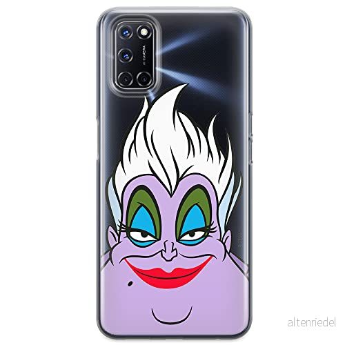 ERT GROUP mobiltelefonfodral för Oppo A92/ A72/ A52 originalt och officiellt licensierat Disney mönster Ursula 002 optimalt anpassad till formen på mobiltelefonen, fodral tillverkad av TPU plast 5903040201367