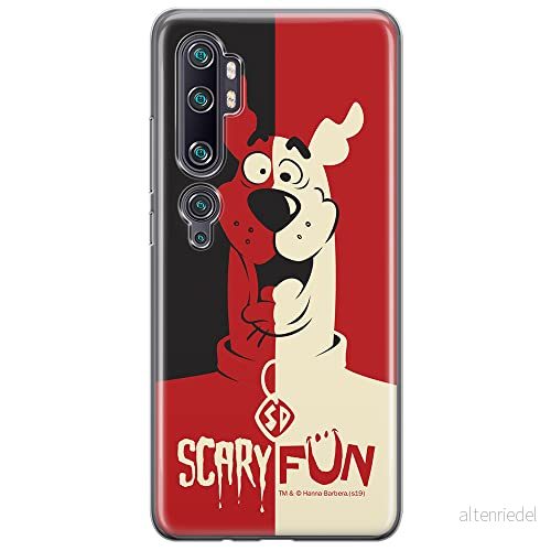 ERT GROUP mobiltelefonfodral för Xiaomi MI NOTE 10 / PRO originalt och officiellt licensierat Scooby Doo mönster 008 anpassad till formen på mobiltelefonen, fodral tillverkad av TPU plast 5904805584688