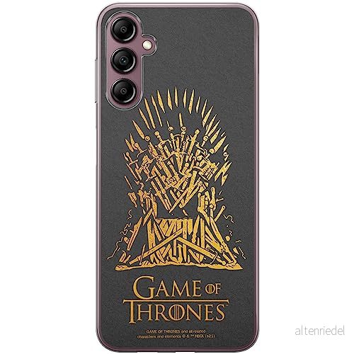 ERT GROUP mobiltelefonfodral för Samsung A14 4G/5G originalt och officiellt licensierat Game of Thrones mönster 011 optimalt anpassad till formen på mobiltelefonen, fodral tillverkad av TPU plast 5905511822941