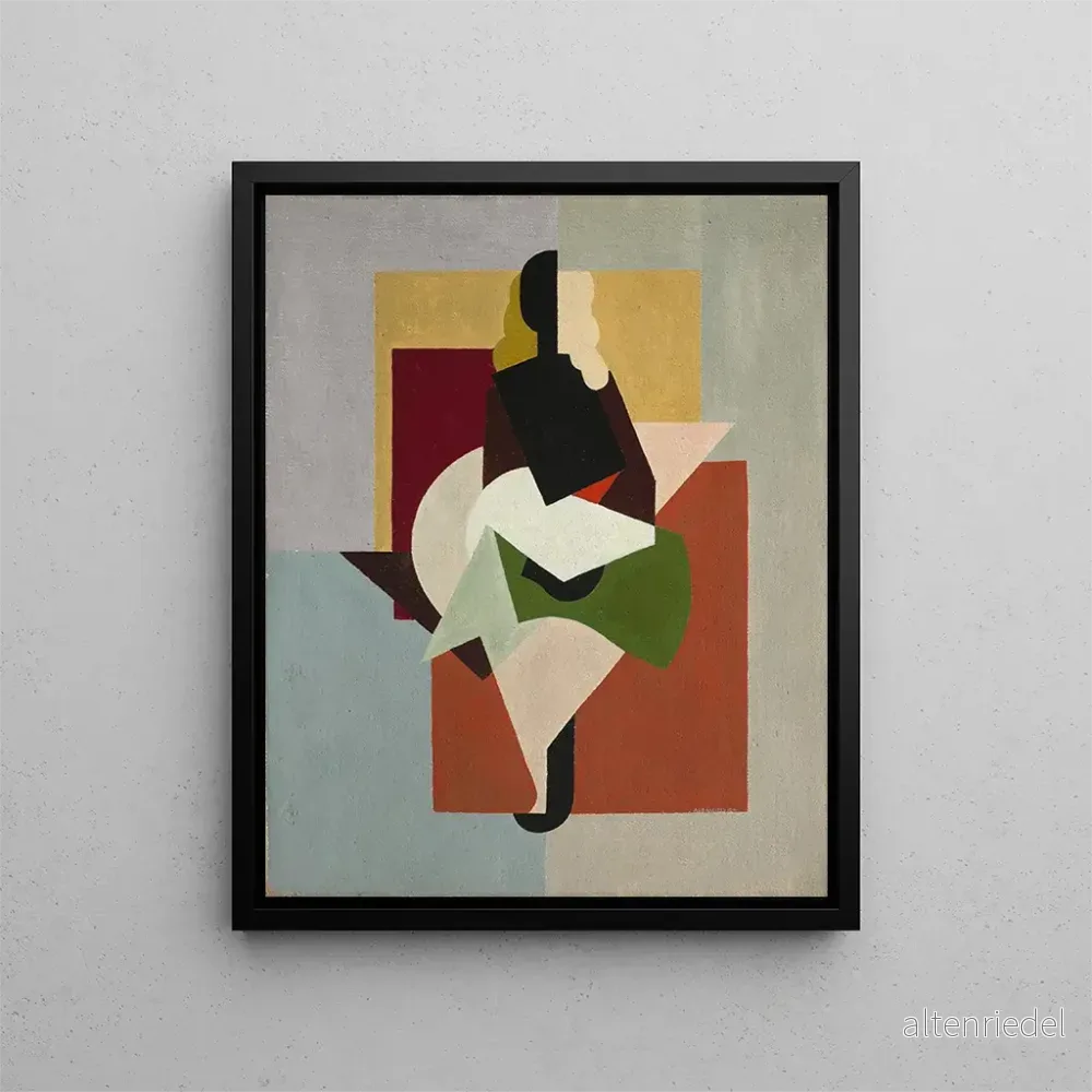 Målning kvinna - Albert Gleizes | Konsttryck