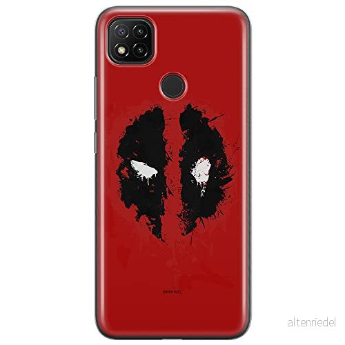 ERT GROUP mobiltelefonfodral för Xiaomi REDMI 9C originalt och officiellt licensierat Marvel mönster Deadpool 012 optimalt anpassad till formen på mobiltelefonen, fodral tillverkad av TPU plast 5903040277492