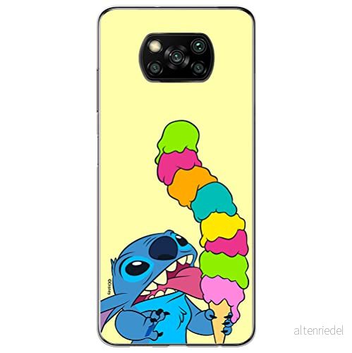 ERT GROUP mobiltelefonfodral för Xiaomi POCOPHONE X3 originalt och officiellt licensierat Disney mönster Stitch 015 optimalt anpassad till formen på mobiltelefonen, fodral tillverkad av TPU plast 5905131210975
