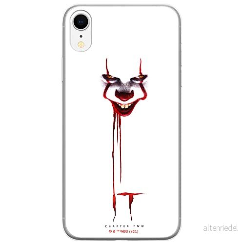 ERT GROUP mobiltelefonfodral för Iphone XR originalt och officiellt licensierat Horror mönster It 024 optimalt anpassad till formen på mobiltelefonen, fodral tillverkad av TPU plast 5905511007942