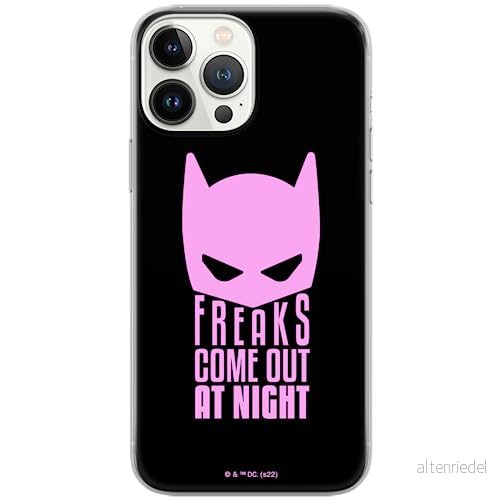 ERT GROUP mobiltelefonfodral för Iphone 13 PRO originalt och officiellt licensierat DC mönster Batman 052 optimalt anpassad till formen på mobiltelefonen, fodral tillverkad av TPU plast 5905131546586