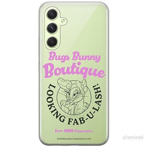 ERT GROUP mobiltelefonfodral för Samsung A54 5G originalt och officiellt licensierat Looney Tunes mönster Lola 011 optimalt anpassad till formen på mobiltelefonen, gedeeltelijk transparant 5905795075750