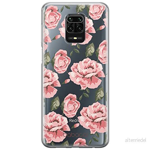 ERT GROUP mobiltelefonfodral för Xiaomi REDMI NOTE 9 PRO/ 9S originalt och officiellt licensierat Babaco mönster Flowers 013 optimalt anpassad till formen på mobiltelefonen, gedeeltelijk transparant 5903932611557