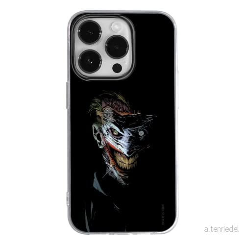 ERT GROUP mobiltelefonfodral för Apple Iphone 14 PRO originalt och officiellt licensierat DC mönster Joker 011 optimalt anpassad till formen på mobiltelefonen, fodral tillverkad av TPU plast 5905131922960