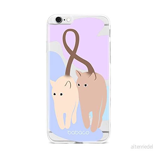 ERT GROUP mobiltelefonfodral för Iphone 6 PLUS originalt och officiellt licensierat Babaco mönster Cats 013 optimalt anpassad till formen på mobiltelefonen, gedeeltelijk transparant 5905131086990