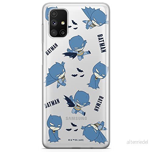 ERT GROUP mobiltelefonfodral för Samsung M51 originalt och officiellt licensierat DC mönster Batman 076 optimalt anpassad till formen på mobiltelefonen, gedeeltelijk transparant 5905131506504