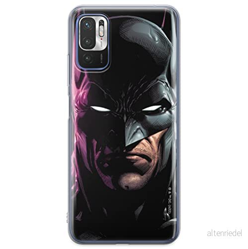 ERT GROUP mobiltelefonfodral för Xiaomi REDMI NOTE 10 5G / POCO M3 PRO originalt och officiellt licensierat DC mönster Batman 070 anpassad till formen på mobiltelefonen, fodral tillverkad av TPU plast 5905131528490