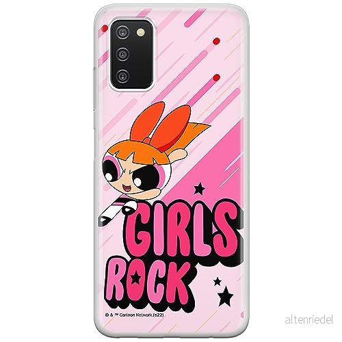 ERT GROUP mobiltelefonfodral för Samsung A03S originalt och officiellt licensierat The Powerpuff Girls mönster 033, fodral tillverkad av TPU plast 5905511979188