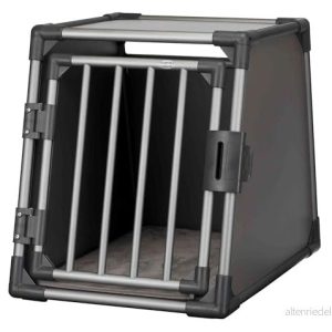 Trixie Transport Box Aluminium Graphite for dogs Size: M 55x61x74cm 4011905393360 Trixie Transport Box Aluminium Graphite for dogs Size: M 55x61x74cm 4011905393360