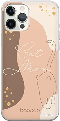 ERT GROUP mobiltelefonfodral för Iphone 12/12 PRO originalt och officiellt licensierat Babaco mönster Cats 006 optimalt anpassad till formen på mobiltelefonen, fodral tillverkad av TPU plast 5905131057853