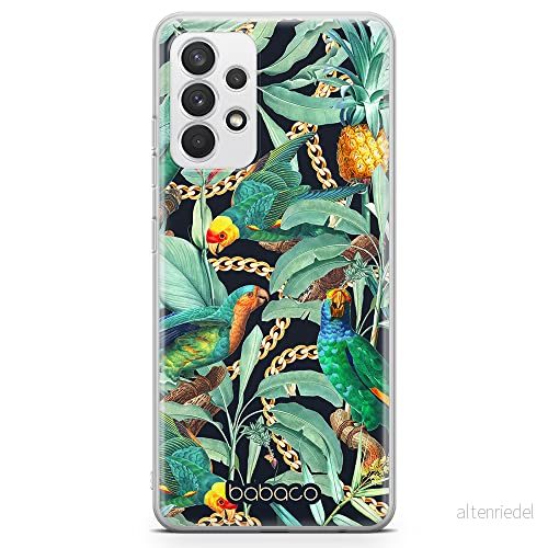 ERT GROUP mobiltelefonfodral för Samsung A32 4G LTE originalt och officiellt licensierat Babaco mönster Flowers 058 optimalt anpassad till formen på mobiltelefonen, fodral tillverkad av TPU plast 5905131368836