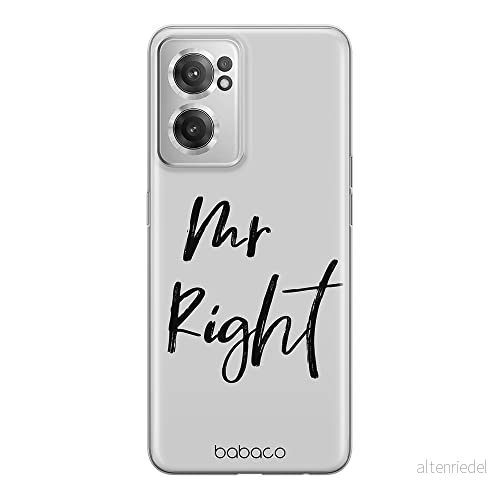ERT GROUP mobiltelefonfodral för Oneplus NORD CE 2 originalt och officiellt licensierat Babaco mönster Mr Right 001 optimalt anpassad till formen på mobiltelefonen, fodral tillverkad av TPU plast 5905511288150