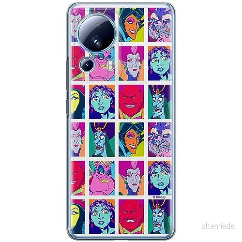 ERT GROUP mobiltelefonfodral för Xiaomi 13 LITE/CIVI 2 originalt och officiellt licensierat Disney mönster Villains 002 anpassad till formen på mobiltelefonen, fodral tillverkad av TPU plast 5905511918033