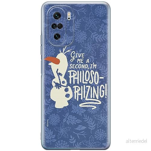 ERT GROUP mobiltelefonfodral för Xiaomi MI 11i/ REDMI K40/K40 PRO/POCO F3/ F3 PRO originalt och officiellt licensierat Disney mönster Olaf 005, fodral tillverkad av TPU plast 5905511878290