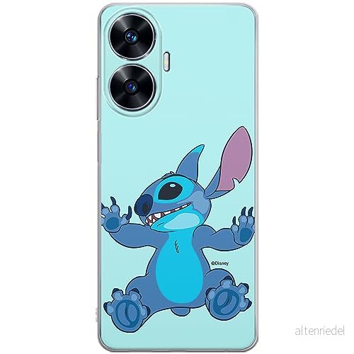 ERT GROUP mobiltelefonfodral för Realme C55 originalt och officiellt licensierat Disney mönster Stitch 021 optimalt anpassad till formen på mobiltelefonen, fodral tillverkad av TPU plast 5905511868413