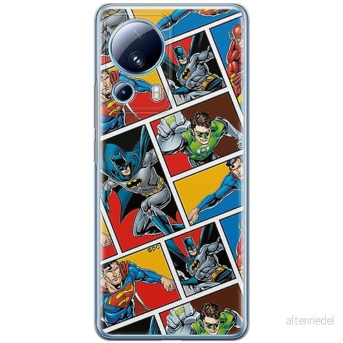 ERT GROUP mobiltelefonfodral för Xiaomi 13 LITE/CIVI 2 originalt och officiellt licensierat DC mönster Justice League 001 anpassad till formen på mobiltelefonen, fodral tillverkad av TPU plast 5905511919566