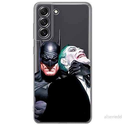 ERT GROUP mobiltelefonfodral för Samsung S21 FE originalt och officiellt licensierat DC mönster Batman i Joker 001 optimalt anpassad till formen på mobiltelefonen, gedeeltelijk transparant 5903932979589