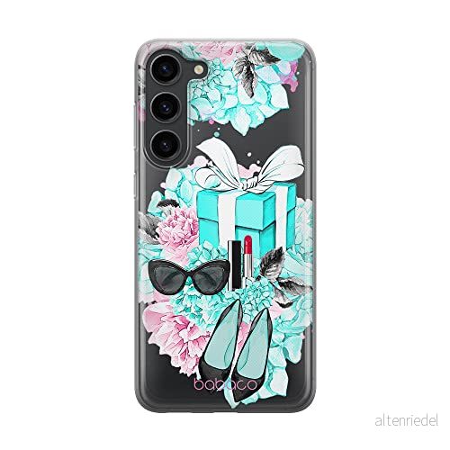 ERT GROUP mobiltelefonfodral för Samsung S23 originalt och officiellt licensierat Babaco mönster Fashion 001 optimalt anpassad till formen på mobiltelefonen, gedeeltelijk transparant 5905511425920
