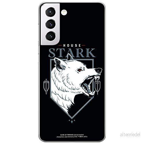 ERT GROUP mobiltelefonfodral för Samsung S21 originalt och officiellt licensierat Game od Thrones mönster of 007 anpassad till formen på mobiltelefonen, fodral tillverkad av TPU plast 5903932672251