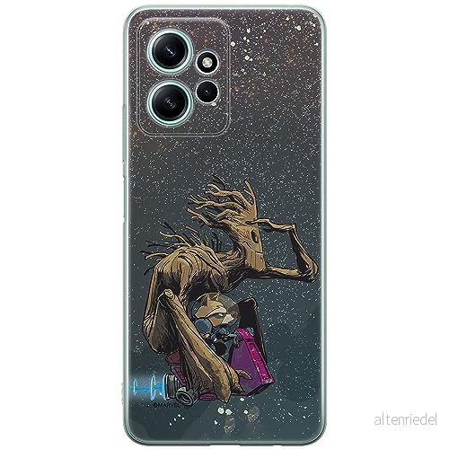 ERT GROUP mobiltelefonfodral för Xiaomi REDMI NOTE 12 4G originalt och officiellt licensierat Marvel mönster Guardians of the Galaxy 004, fodral tillverkad av TPU plast 5905511938697