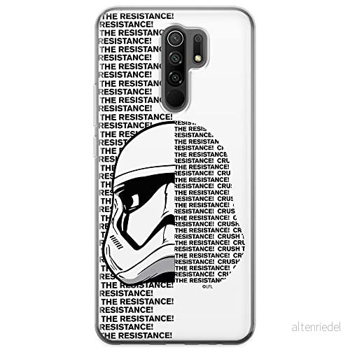 ERT GROUP mobiltelefonfodral för Xiaomi REDMI 9 originalt och officiellt licensierat Star Wars mönster Stormtrooper 012 optimalt anpassad till formen på mobiltelefonen, fodral tillverkad av TPU plast 5903040294499