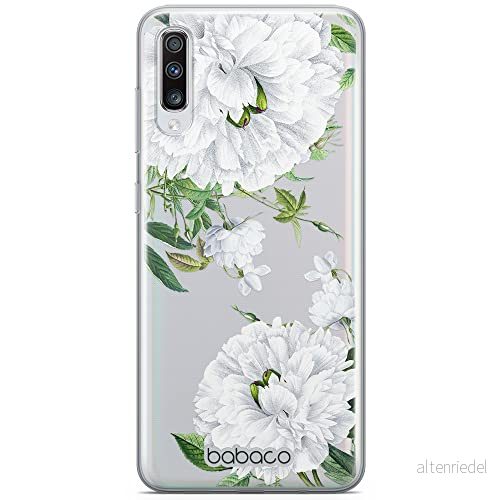 ERT GROUP mobiltelefonfodral för Samsung A70 originalt och officiellt licensierat Babaco mönster Flowers 047 optimalt anpassad till formen på mobiltelefonen, gedeeltelijk transparant 5905131332417