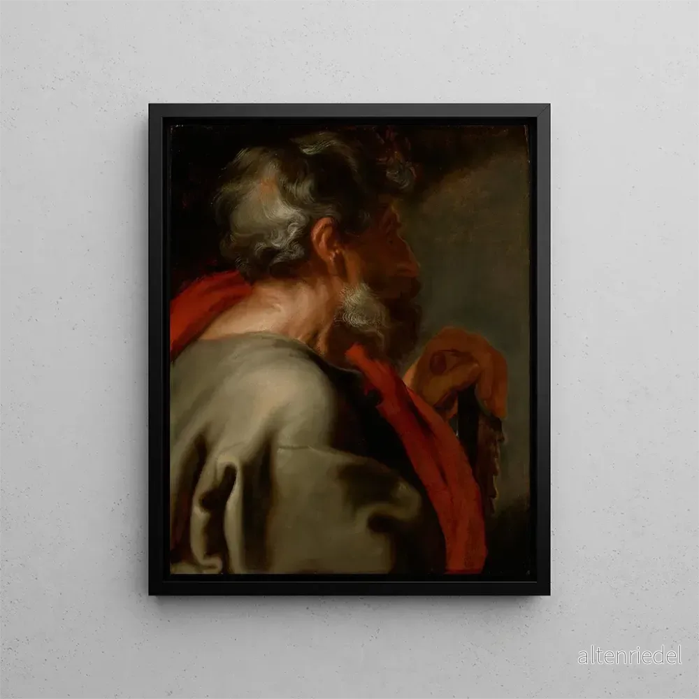 Målning L'apôtre Simon - Antoine van Dyck | Konsttryck