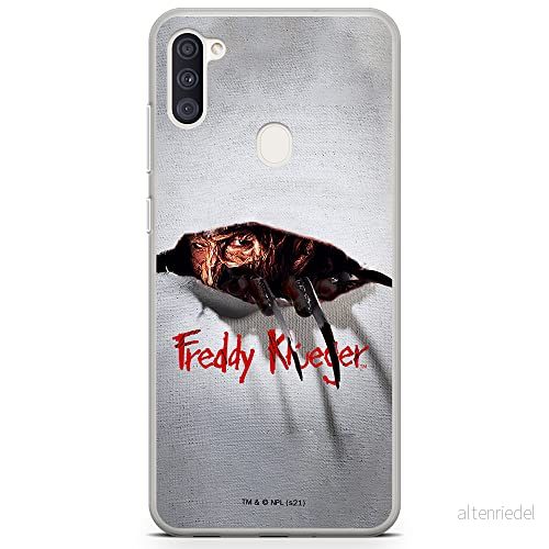 ERT GROUP mobiltelefonfodral för Samsung A11 / M11 originalt och officiellt licensierat Horror mönster Nightmare of Elm Street 008, fodral tillverkad av TPU plast 5905511088187